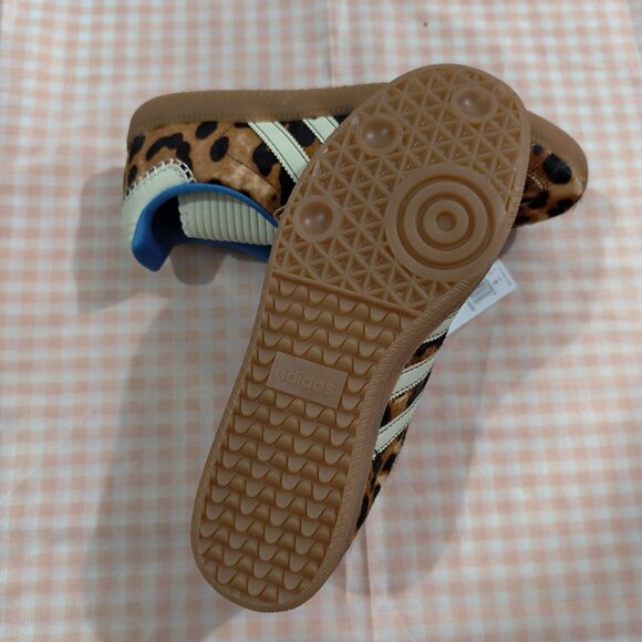 Adidas Wales Bonner x Samba Pony Leopard Sneaker - Picture 6 of 7